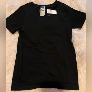 NWT Old Navy Ribbed Black Top